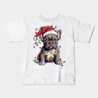 Christmas Puppy Kids T-Shirt